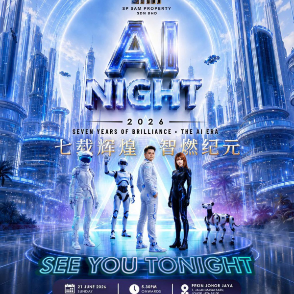 TONIGHT, THE FUTURE BEGINS, SP SAM AI NIGHT 2026 IS HERE!